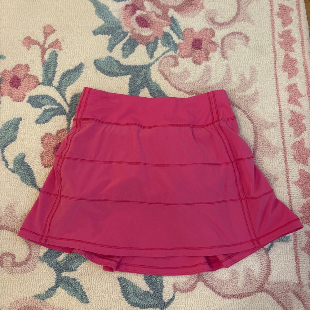 Lululemon Athletica Vibrant Pink Skater Skirt